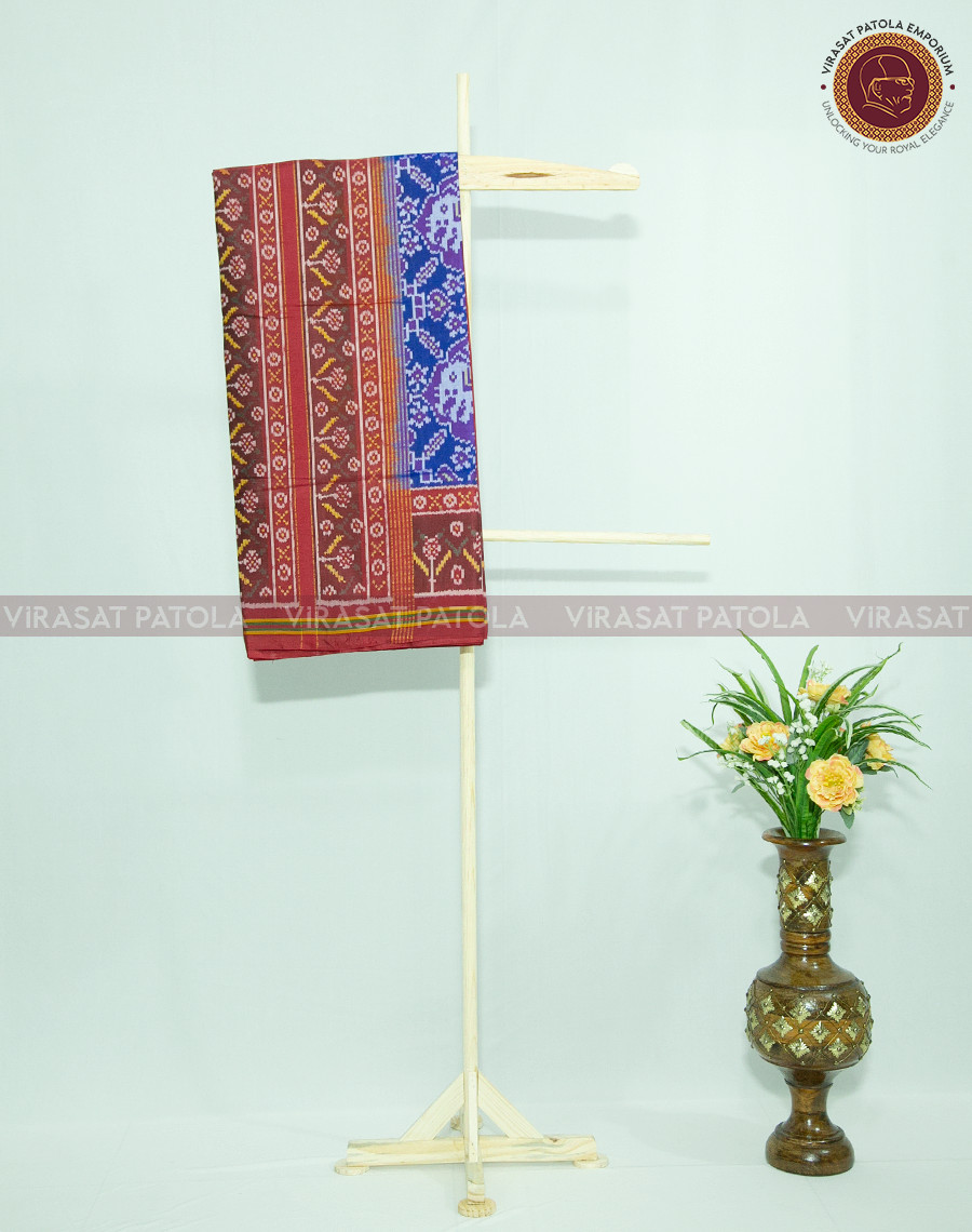 Blue Traditional Patola Saree