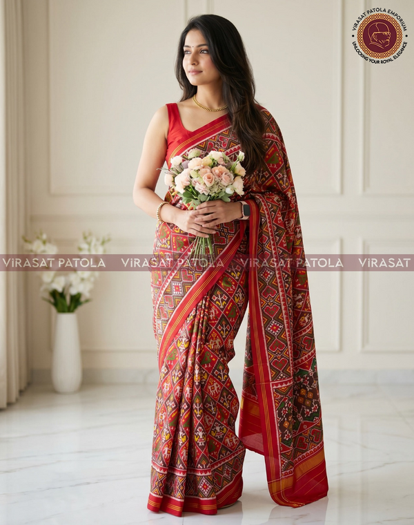 Twill Patola Sari